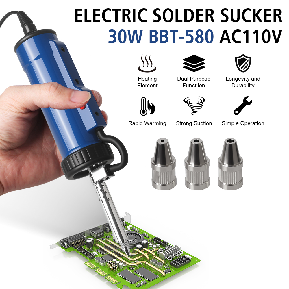 New Desoldering Machine Tin Su - Desoldering Pump Electric Vacuum Station review and price